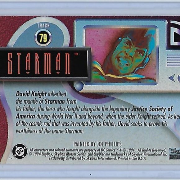 DC Comics 1994 SkyBox Master Series - Cosmic Boy to Guardians of the Universe - Picture 4 of 16